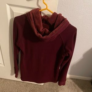 XXS Athleta Cowl Neck Hoodie, super soft on the inside!!
